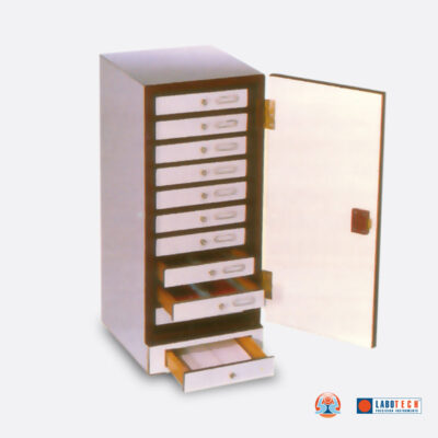 Slide Cabinet Super-Deluxe Wooden Grooves old BDI-202